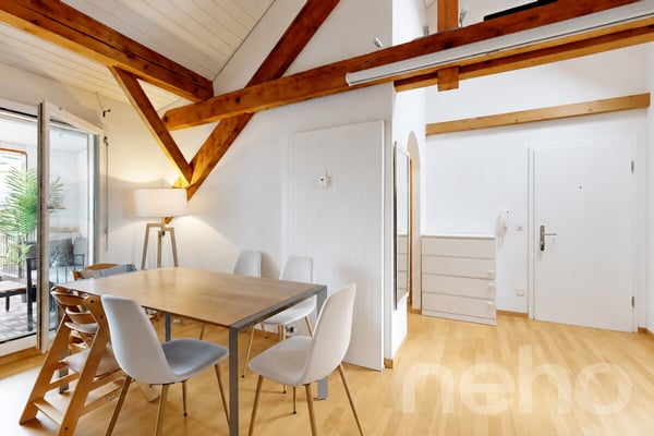 Charmante 3.5-Zimmer-Dachwohnung mit Balkon an ruhiger Lage in Basel 5