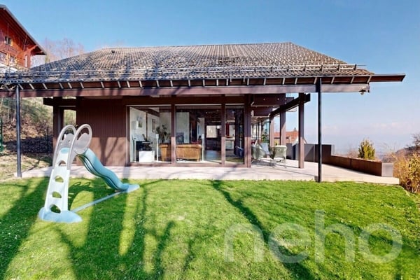 Villa HUF HAUS avec vue sur le Lac et les Alpes 9