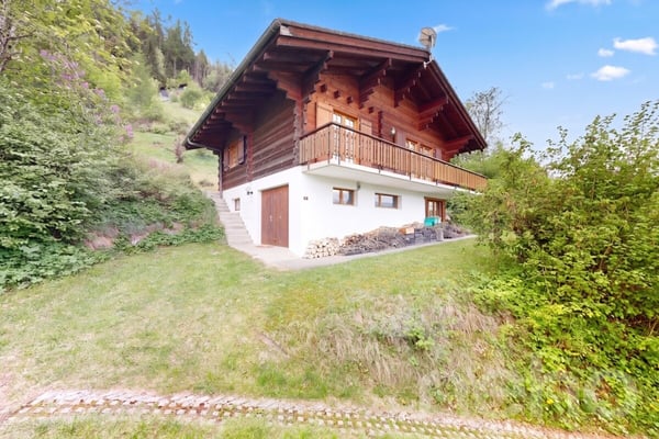 Authentique chalet en madriers avec vue imprenable 5
