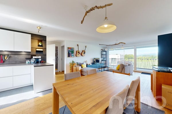 Superbe appartement avec terrasse au calme absolu à Bussigny 5
