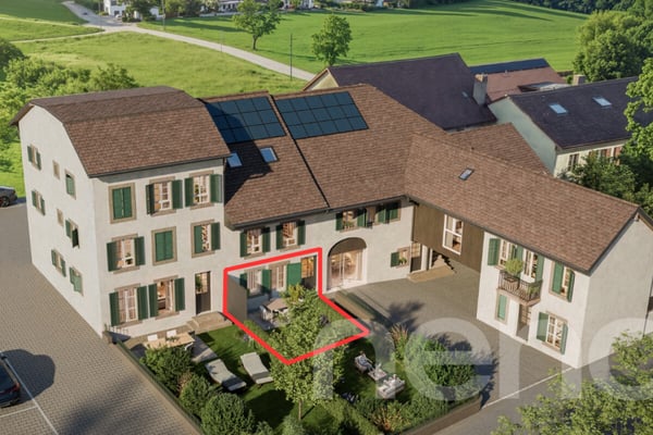 Appartement de 4.5 pièces en rez-de-jardin avec extérieur privatif 1