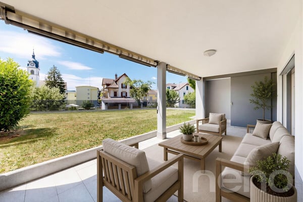 Gepflegte 3.5-Zimmerwohnung mit sonnigem Sitzplatz 2