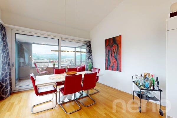 Licht, Weite und Ausblick ? stilvolle 3.5-Zimmer-Dachwohnung 12