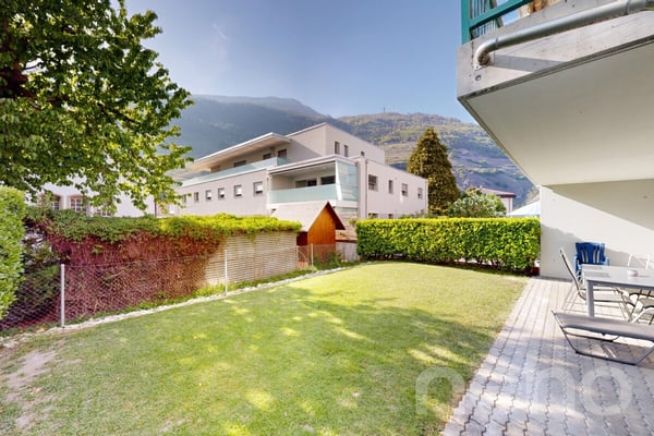 Grand jardin - à Martigny - 4,5 pièces 9