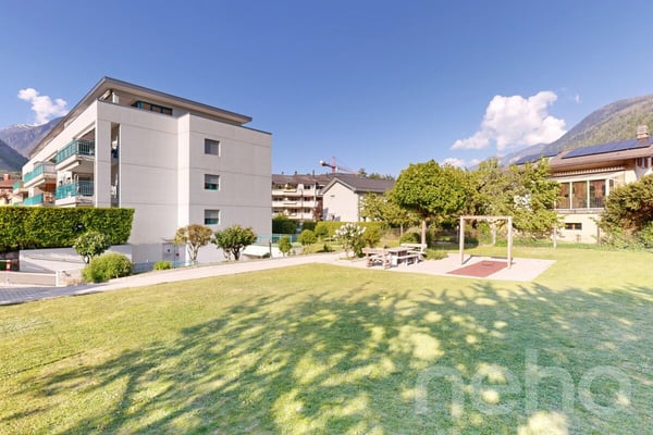 Grand jardin - à Martigny - 4,5 pièces 11