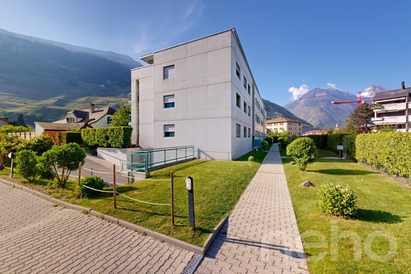 Grand jardin - à Martigny - 4,5 pièces 10