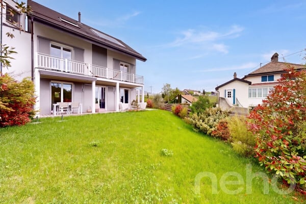 Maison lumineuse avec jardin au calme absolu au Mont/Rolle 2