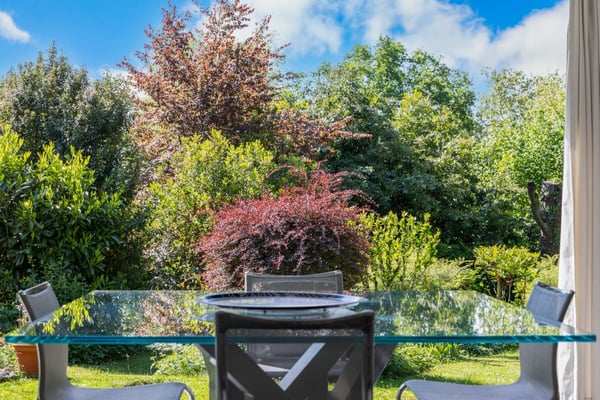 Maison entouré d'arbres majestueux 2