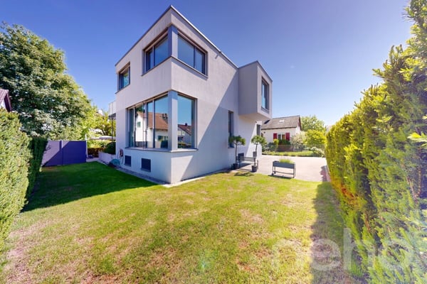 Modernes freistehendes Einfamilienhaus mit grossem Garten in Dietikon 1
