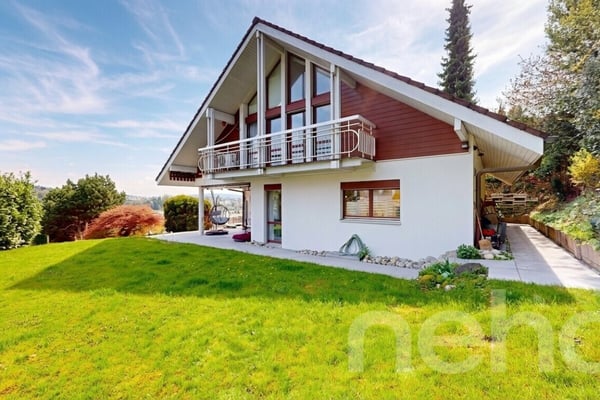 Einfamilienhaus mit Panoramaaussicht und Gartenparadies in Ebikon 3