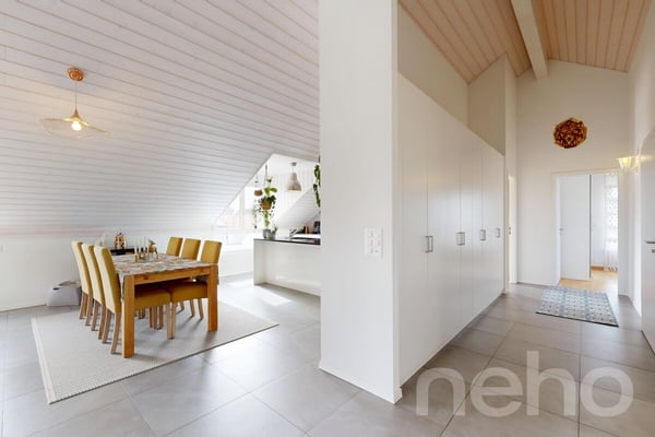 Dernier étage de 145 m², grande terrasse face à la campagne 3