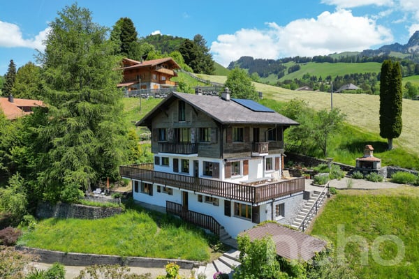 Maison avec appartement indépendant ? Vue montagnes à Charmey 11