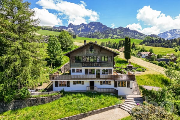 Maison avec appartement indépendant ? Vue montagnes à Charmey