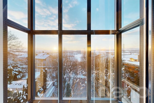 Terrassenwohnung auf zwei Ebenen mit Wintergarten und Panorama 3