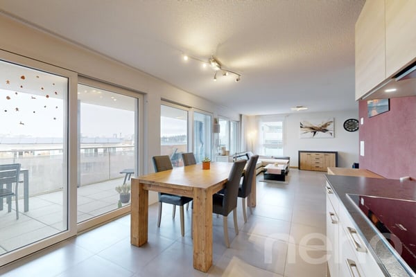 Appartement T4 de 106 m² avec vue montagne à la Chaux-de-Fonds 9