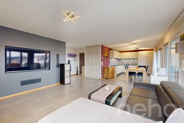 Appartement T4 de 106 m² avec vue montagne à la Chaux-de-Fonds 2
