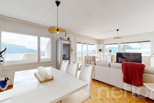Appartement avec vue Lac panoramique ? Investissement locatif, Chernex 1