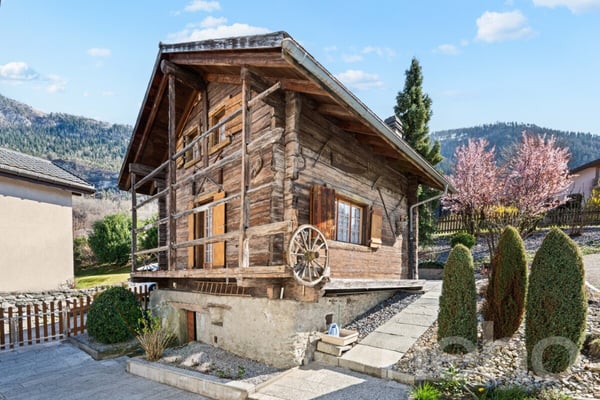 Ensemble immobilier d?exception Maison d'architecte + Raccard + locaux 11