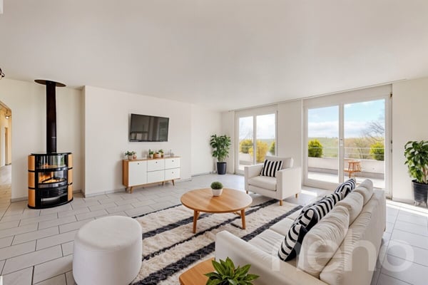 Grosszügige 5.5-Zimmer Terrassenwohnung in Düdingen 1