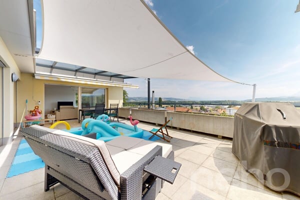 Wohnen mit Panorama - Exklusive Terrassenwohnung mit Weitsicht 2
