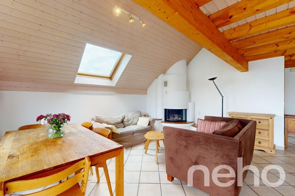 Grand appartement de 3,5 pièces au calme absolu à Villars-Tiercelin 1