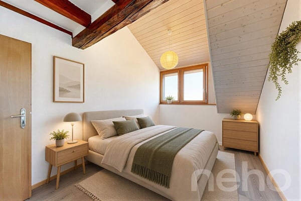 Grand duplex 3.5 pièces lumineux et bien agencé 7