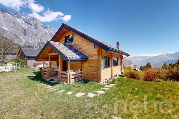 Exclusif: Magnifique chalet rénové et meublé avec soins 3