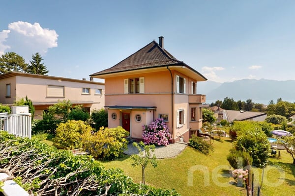 Vevey | Villa Art Déco avec jardin et vue Alpes 1