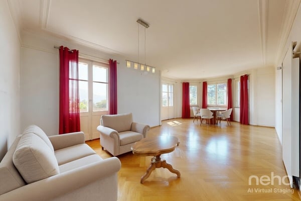 Vevey | Villa Art Déco avec jardin et vue Alpes 5