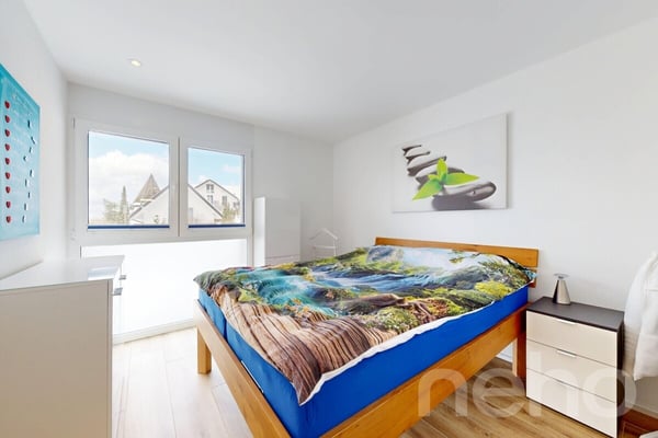 Wohnen mit Aussicht - stilvolle Terrassenwohnung in Plasselb 9