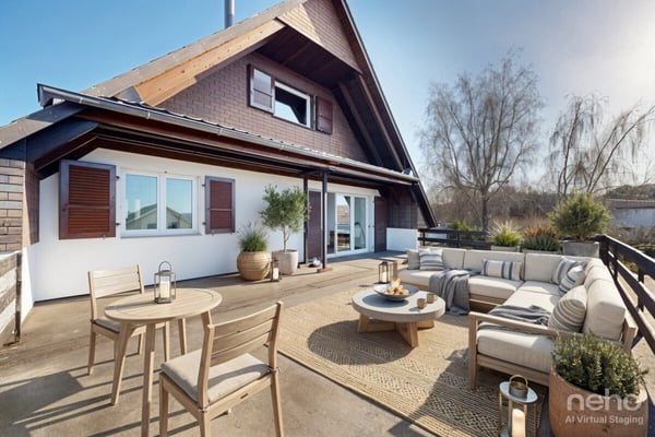 Villa individuelle rénovée avec rooftop et vue dégagée 11