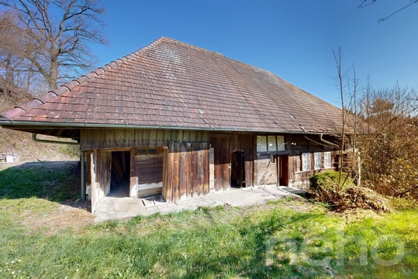 Historisches Doppeleinfamilienhaus am Waldrand mit Ausbaupotenzial