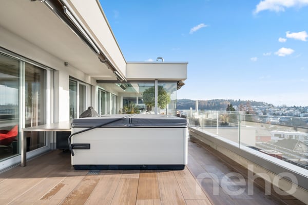 Exklusive Attika-Terrassenwohnung in Wil - Ruhe, Stil und Weitblick 11