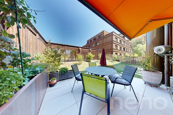 Moderne 3.5-Zimmer-Gartenwohnung inkl. Einstellhallenplatz in Burgdorf