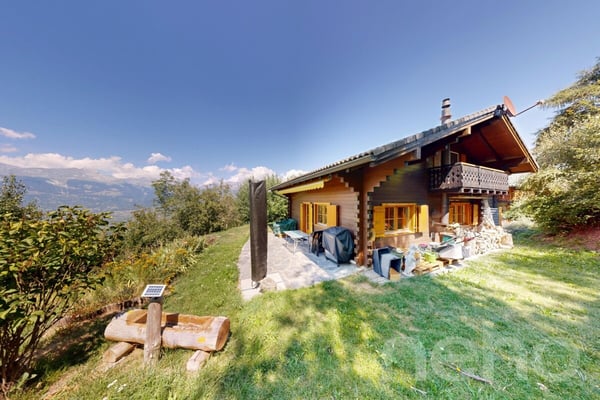 Chalet 4,5 pièces aux Agettes ? Un havre de paix au c?ur de la nature 1