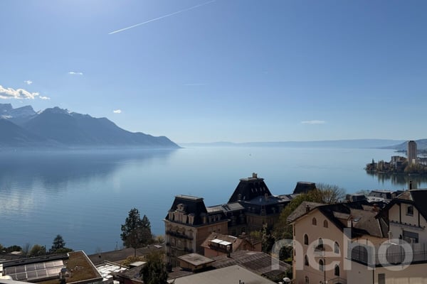 Vue lac époustouflante pour ce 4.5 pièces rénové avec soin