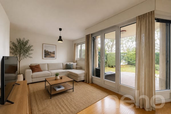 Appartement 3,5 pièces avec jardin dans un cadre verdoyant 1