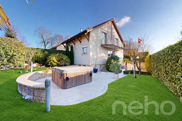 Villa familiale avec jardin arboré et jacuzzi à Founex 3