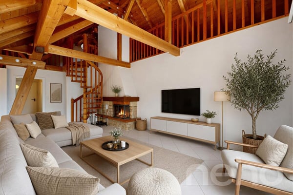 Magnifique appartement  de 4,5 pièces avec galerie et grand volume 2