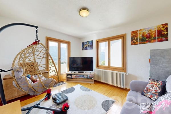 Duplex de 6.5 pièces avec balcon, garages à Savièse 5