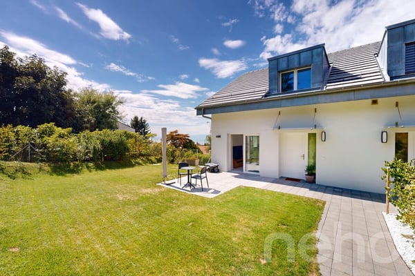 Duplex 4,5p avec jardin privatif, terrasses et vue lac 4