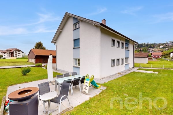 Mehrfamilienhaus im grünen Plasselb 1