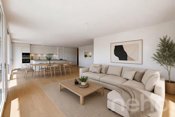 Appartement d'exception avec vue panoramique sur le lac et les Alpes 2