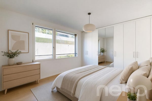 Appartement d'exception avec vue panoramique sur le lac et les Alpes 9