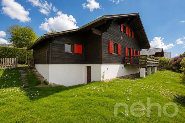 Le Pont: Superbe chalet individuel avec vue sur le lac de Joux