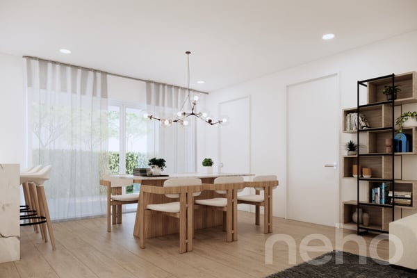Lumineux 3.5 pièces neuf au rez-de-chaussée 4