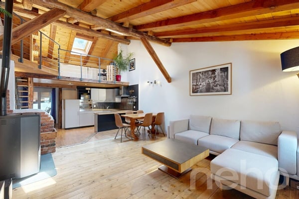 Maison villageoise à Martigny-Bourg ? duplex + studio