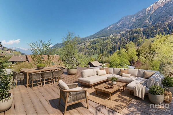 Chalet familial de charme avec vue panoramique à Val-d?Illiez 11