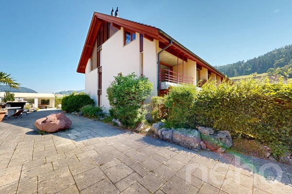 Naturnah wohnen mit Cheminée, Balkon und eigenem Bastelraum 12