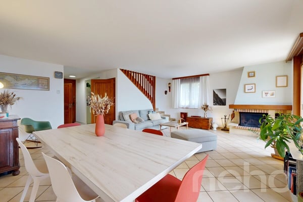 Duplex de charme avec vue imprenable sur le lac et les Alpes 5